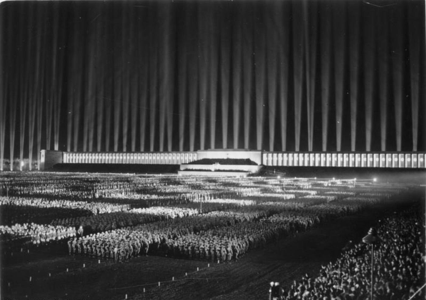 Cathedral of Light at Nuremberg