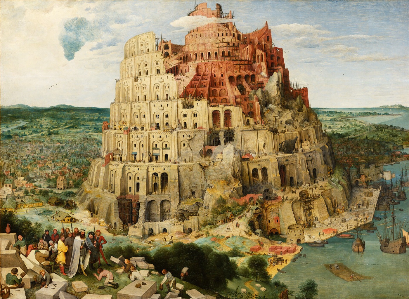 Pieter Bruegel the Elder's painting of the Tower of Babel