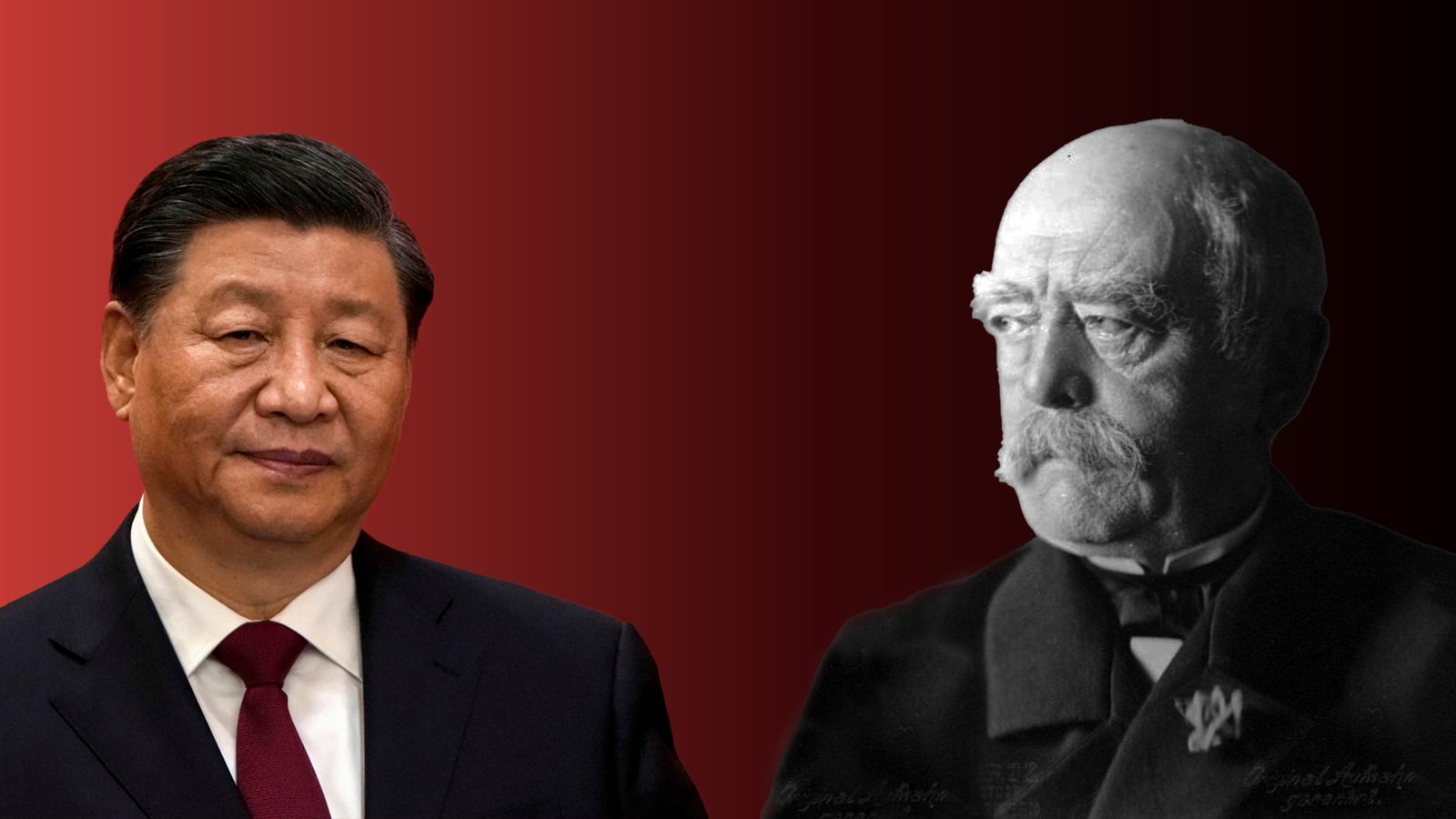 Xi Jinping and Otto von Bismarck